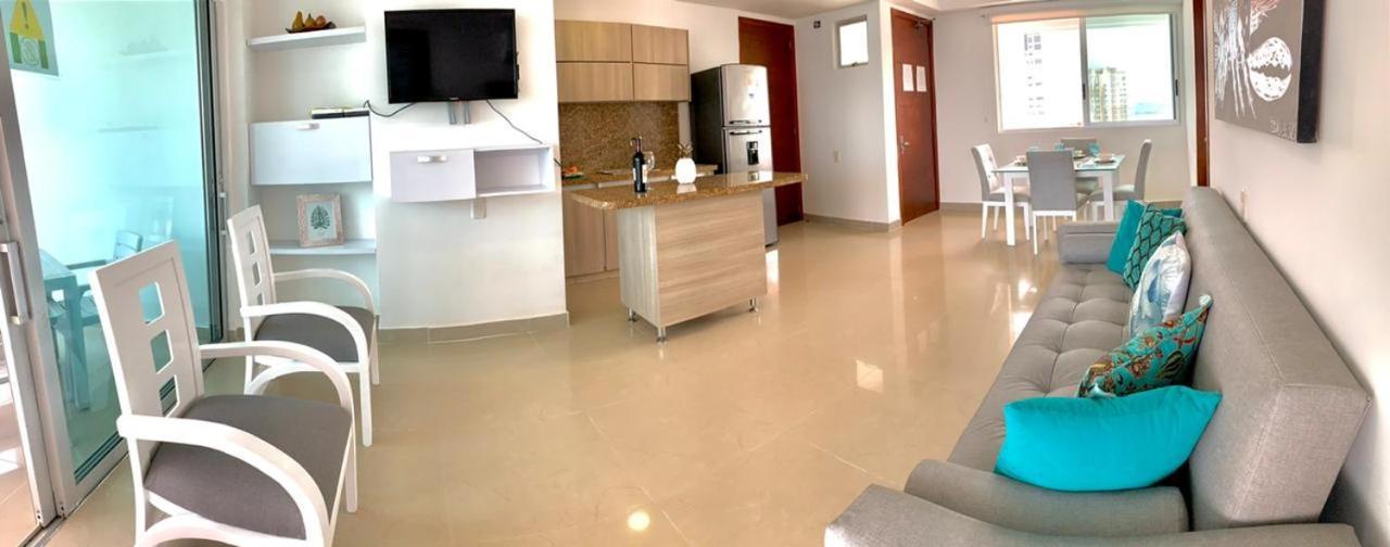 Palmetto Bocagrande Oceanfront Apartment Cartagena Екстериор снимка