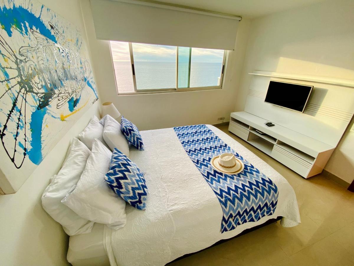Palmetto Bocagrande Oceanfront Apartment Cartagena Екстериор снимка